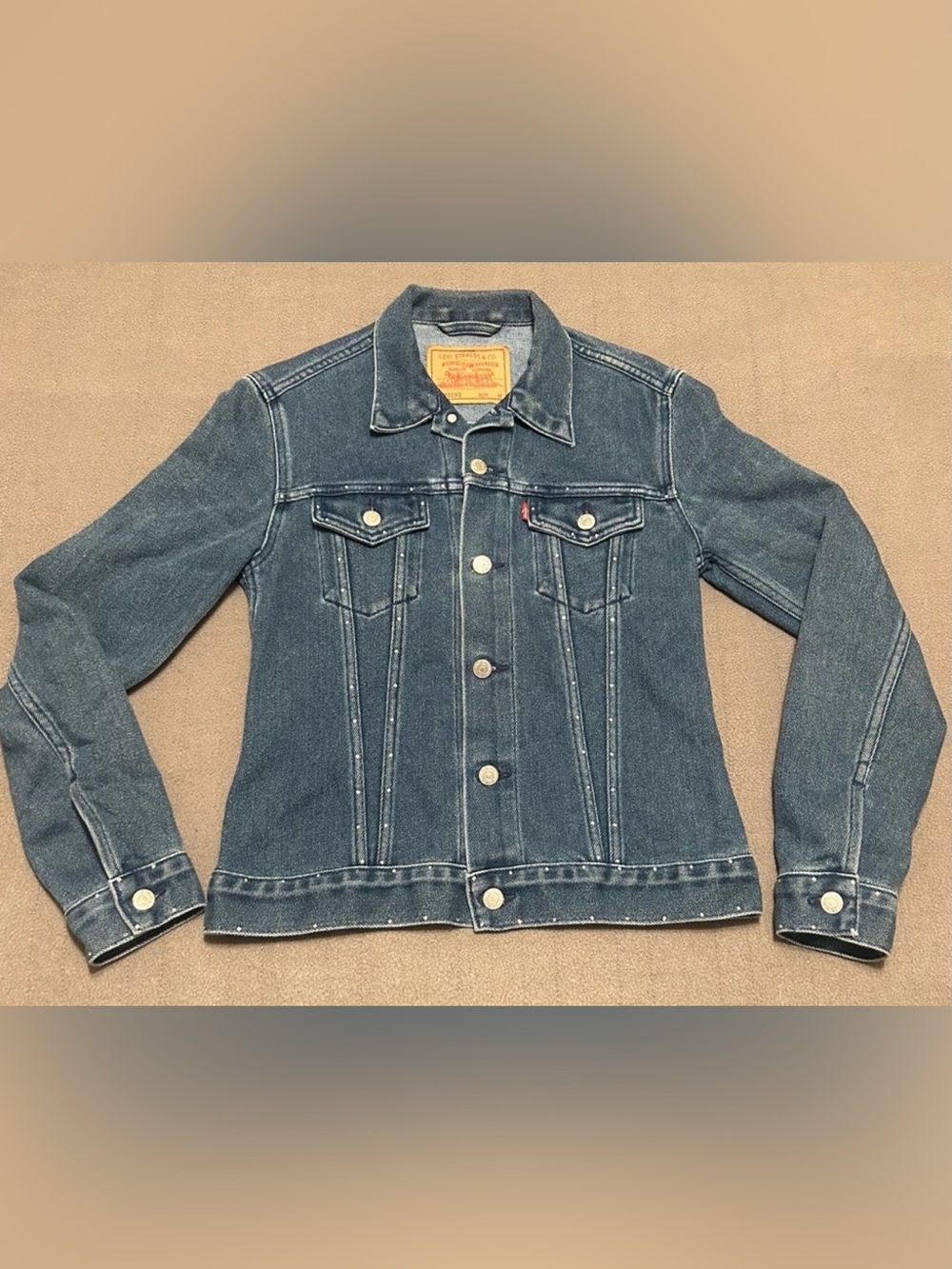 Levi's Classic Blue Denim Jean Jacket